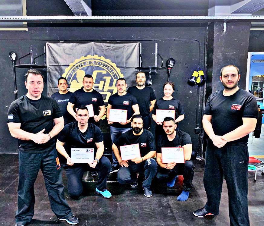 Ολοκλήρωση σχολείου εκπαιδευτών Krav Maga