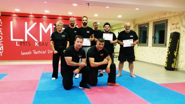 Νέοι εκπαιδευτές Krav Maga στην Θεσσαλονίκη από την Limits Krav Maga