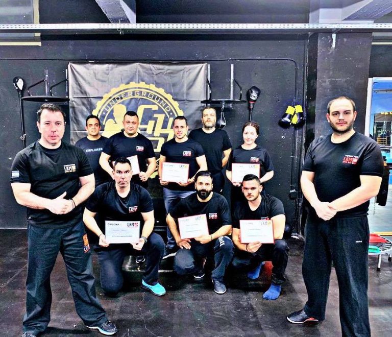 Ολοκλήρωση σχολείου εκπαιδευτών Krav Maga